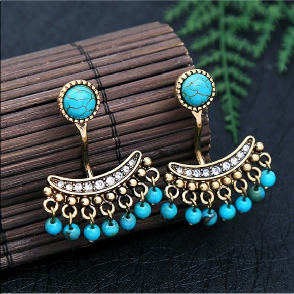 LAST 1!⭐️4pair-in-1 Multifunction Crystal Earrings - Picture 4 of 8